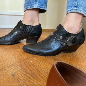 Vintage Ankle Booties